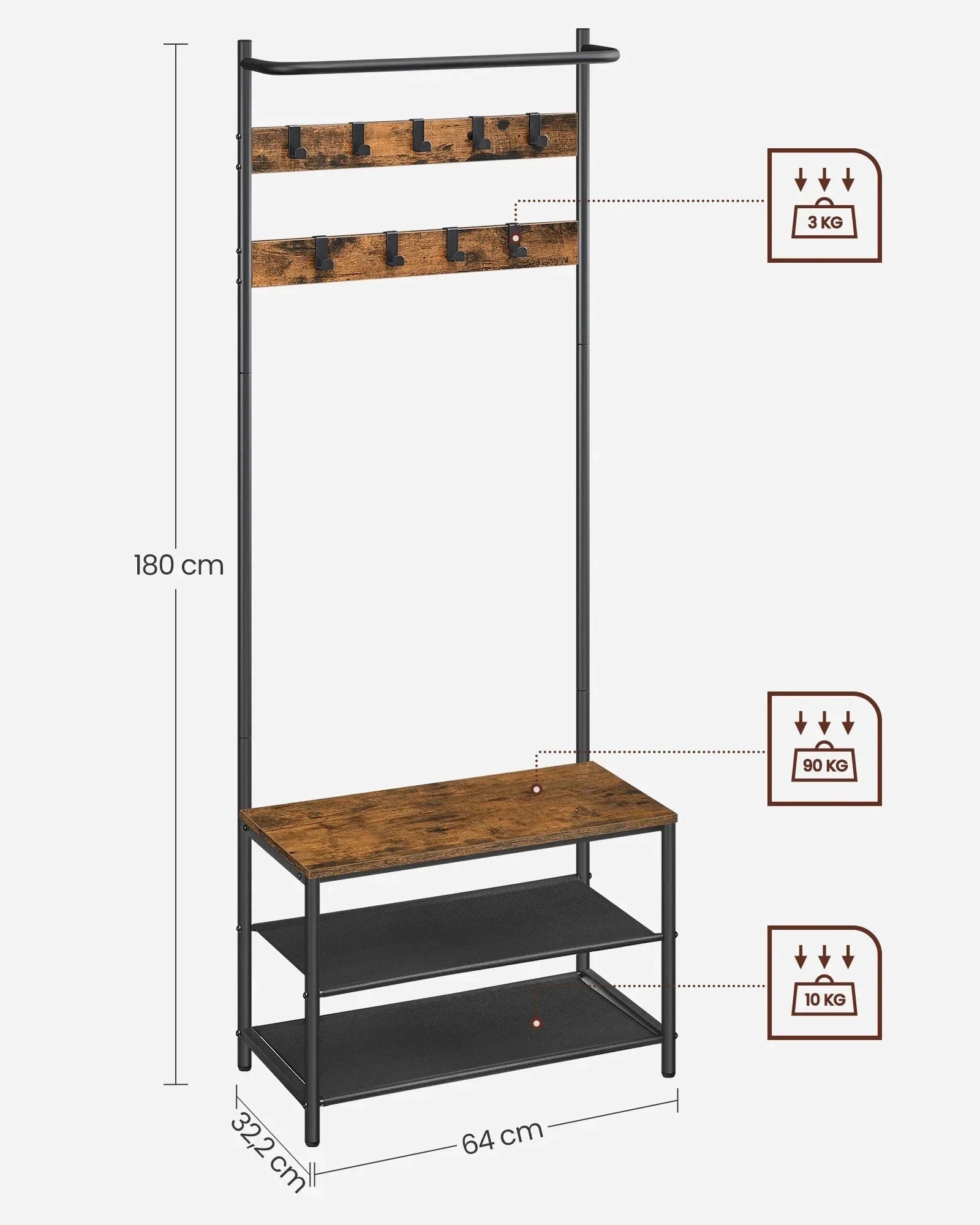 Kindergarderobe Groß