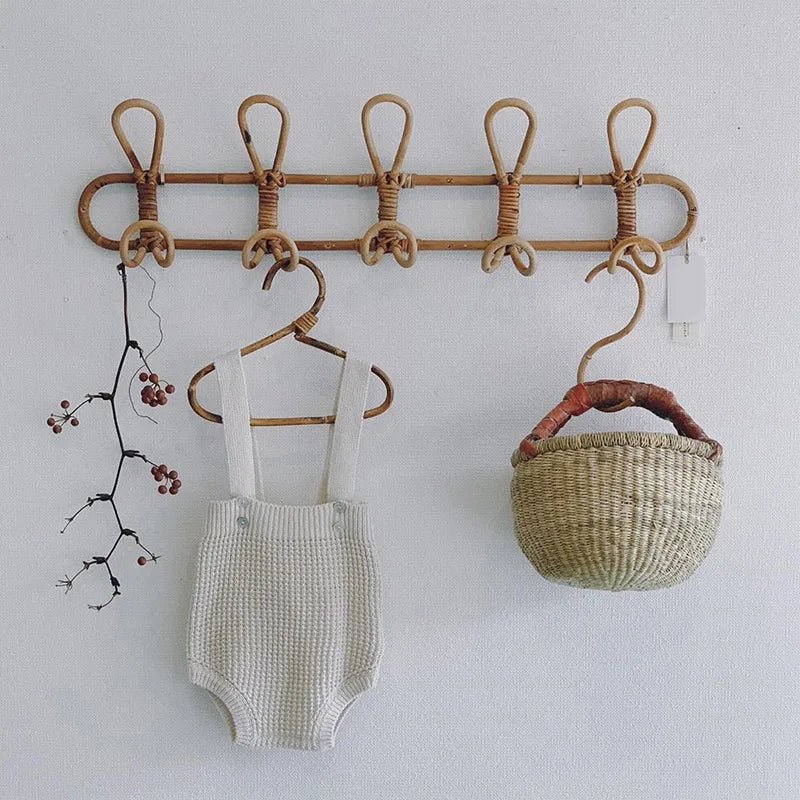 Kindergarderobe Rattan